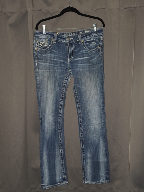 Miss Me Denim - Miss Me Blue Straight Leg Jeans